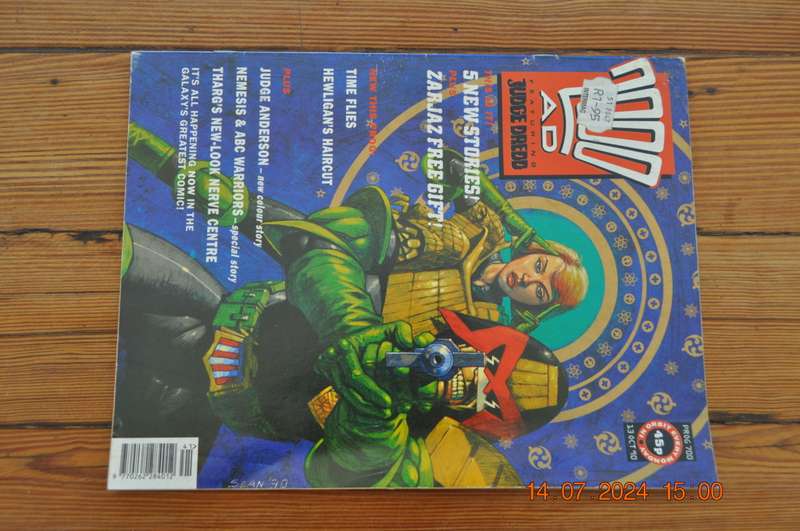 2000AD Prog 700 Featuring Judge Dredd