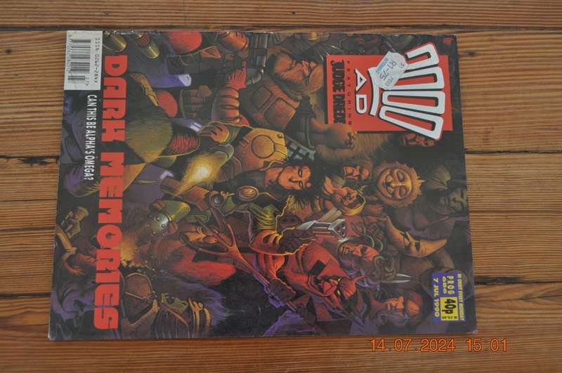 2000AD Prog 686 Featuring Judge Dredd