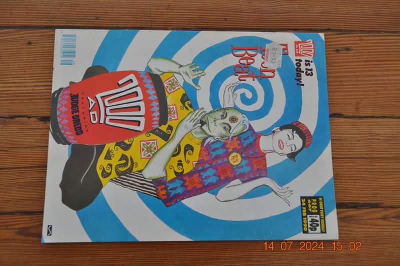 2000AD Prog 667 Featuring Judge Dredd