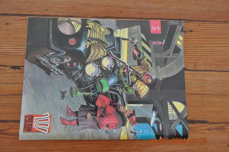 2000AD Prog 627 Featuring Judge Dredd