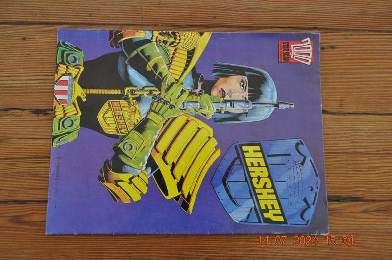 2000AD Prog 593 Featuring Judge Dredd