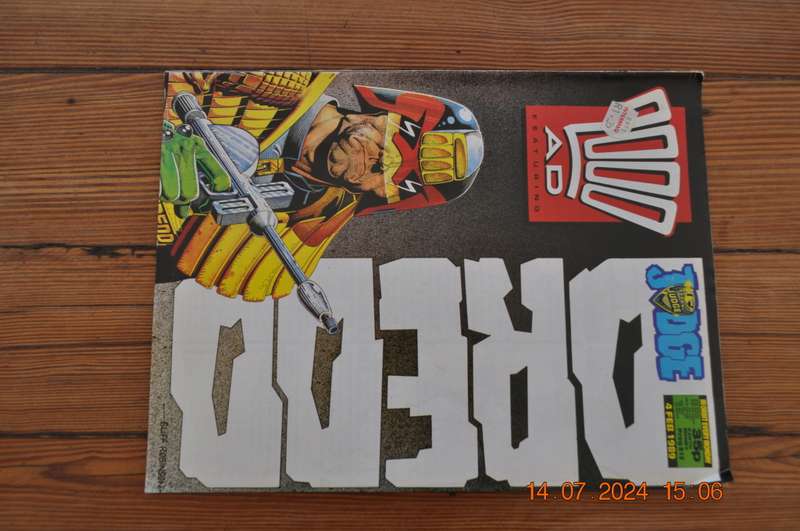 2000AD Prog 612 Featuring Judge Dredd