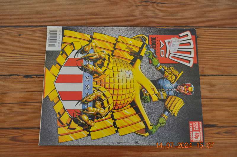 2000AD Prog 664 Featuring Judge Dredd