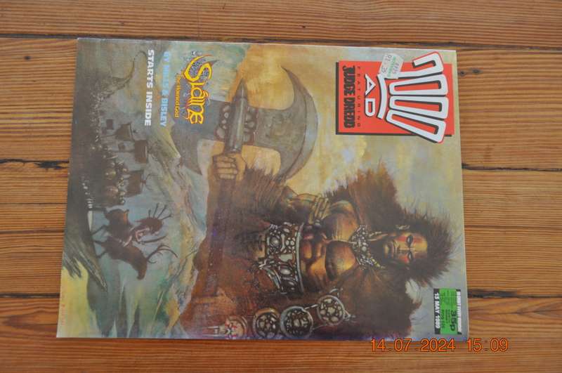 2000AD Prog 626 Featuring Judge Dredd