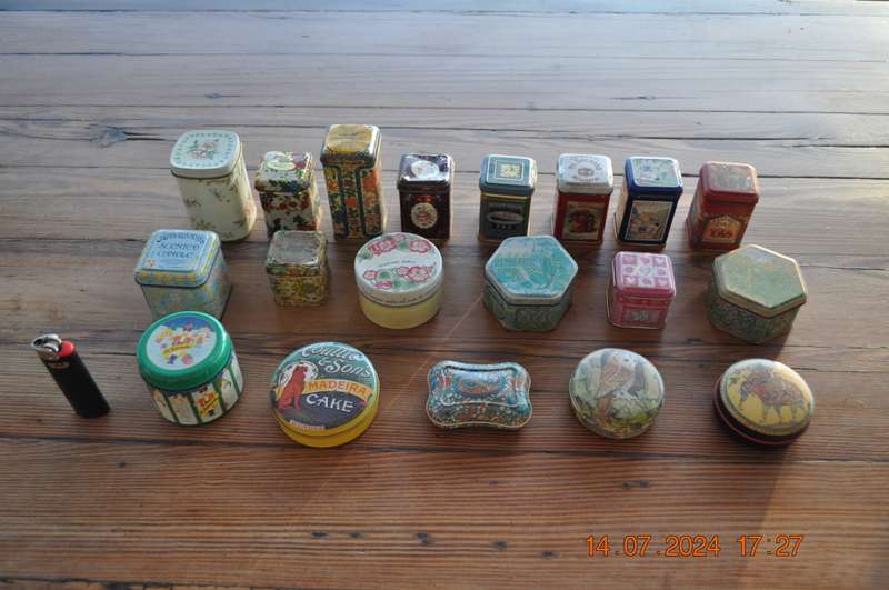 Collectable Tins 19 In Total