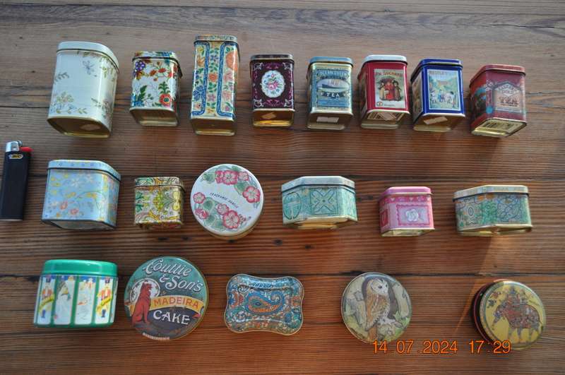 Collectable Tins 19 In Total