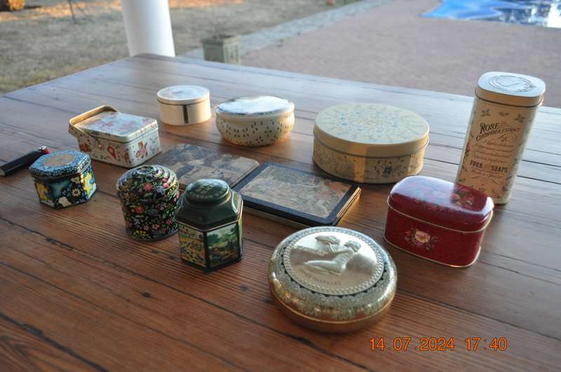 Collectable Tins 12 In Total