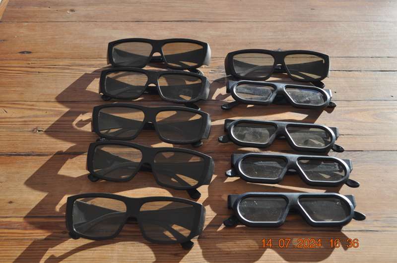 3D Imax Glasses 10 Pairs