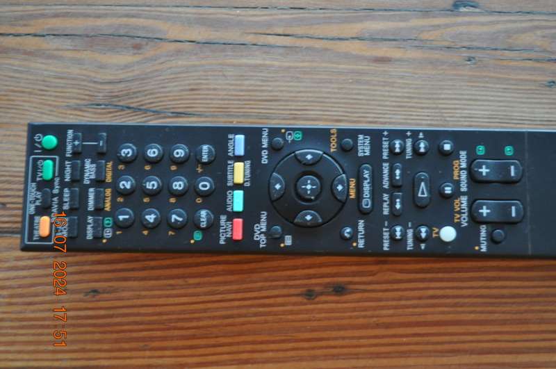Original Sony AV System Remote RM ADP022