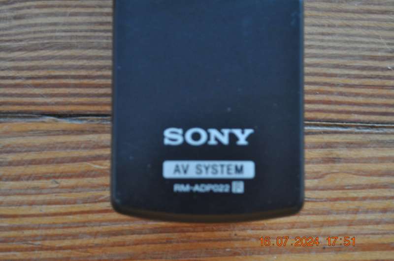 Original Sony AV System Remote RM ADP022