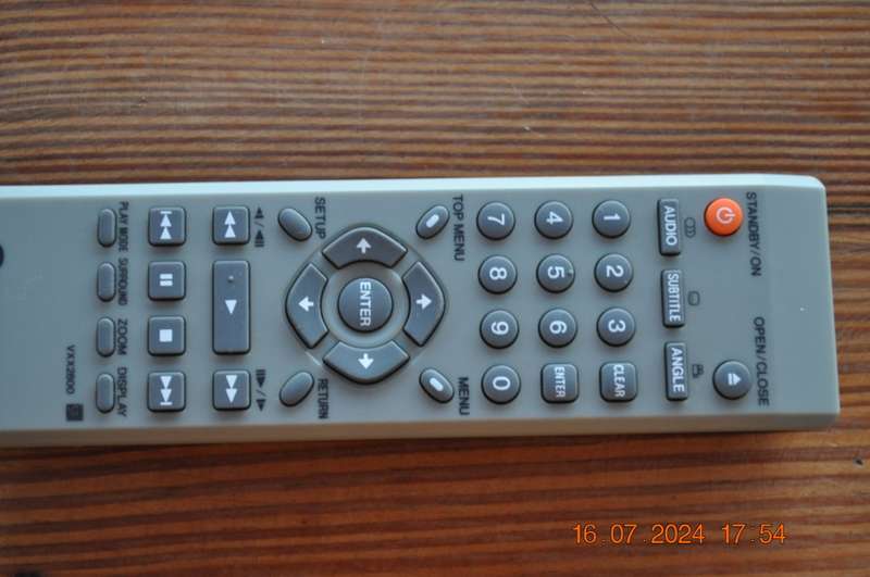 Original Pioneer DVD Remote VXX2800