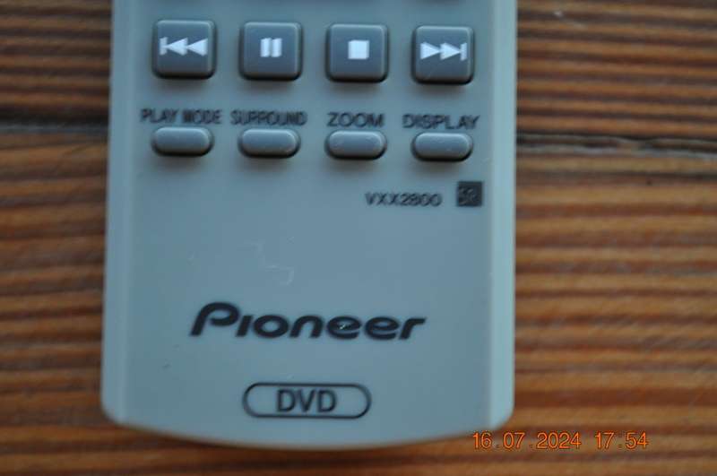 Original Pioneer DVD Remote VXX2800