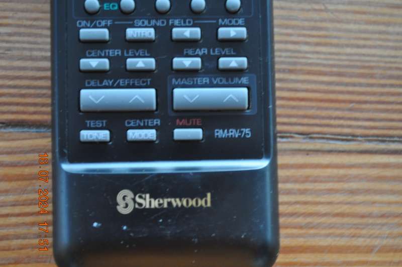 Original Sherwood Amp CD Player Remote