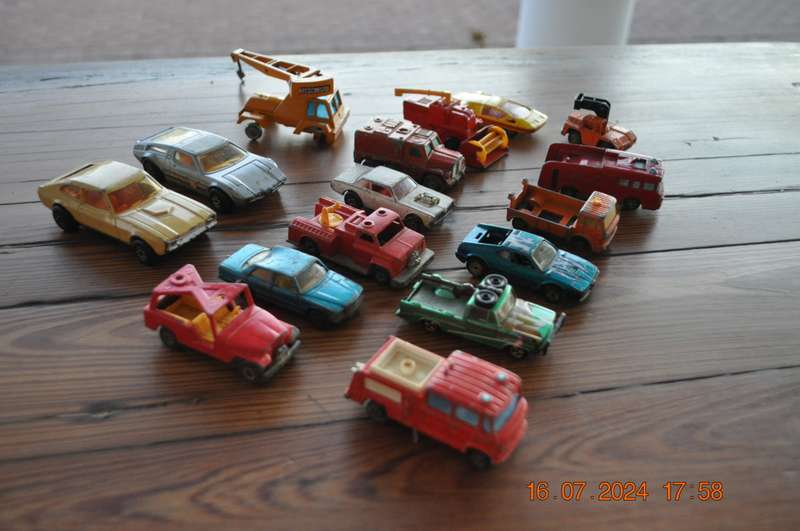 Vintage Mixed Matchbox and Other Cars