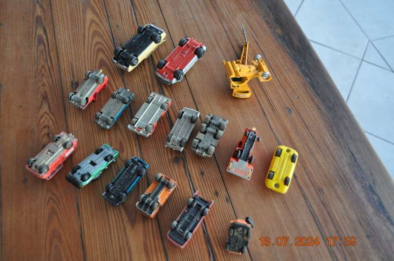 Vintage Mixed Matchbox and Other Cars