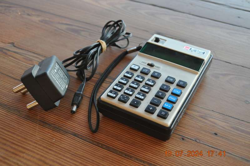 Vintage Sharp PC-1802 Calculator