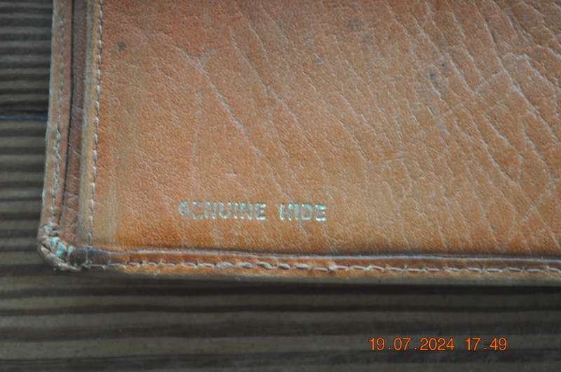 Vintage Purse Genuine Hide