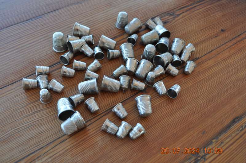 Sewing Thimbles 55 In Total