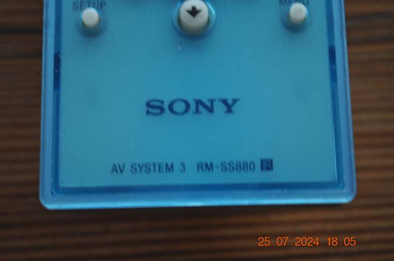 Original Sony AV System 3 Remote Control RM-SS880