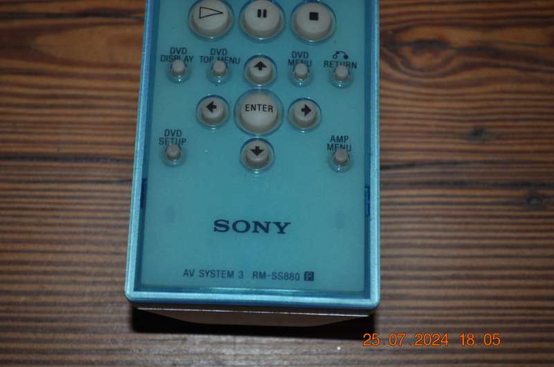 Original Sony AV System 3 Remote Control RM-SS880