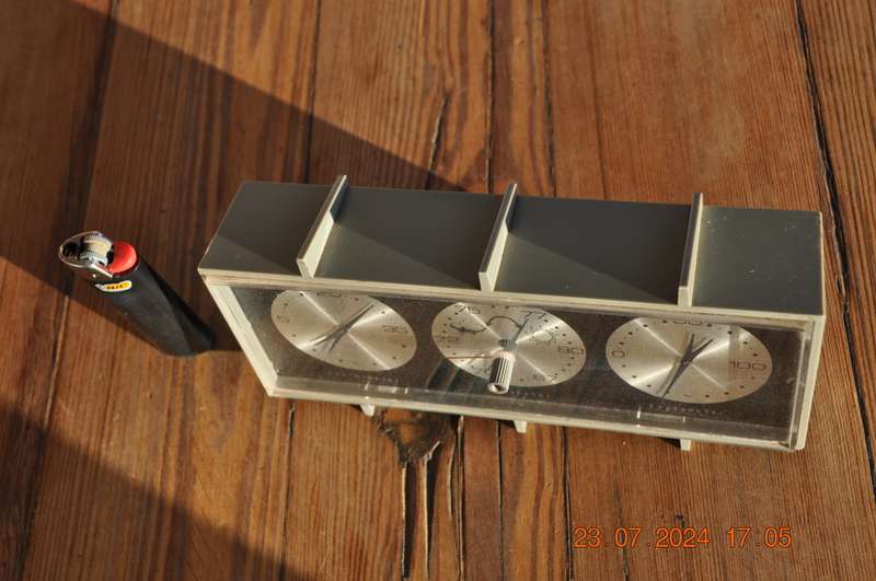 Vintage Honeywell Desk Weather Station