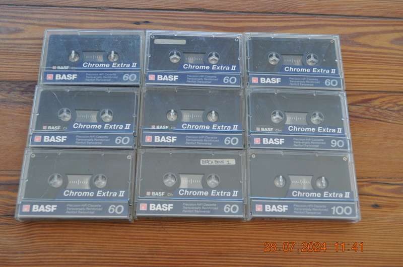BASF Chrome Extra II 60 90 and 100min Pre Owned