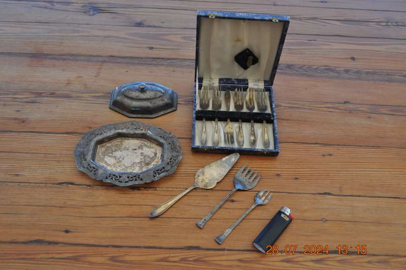 Silver Plated Forks Plus More