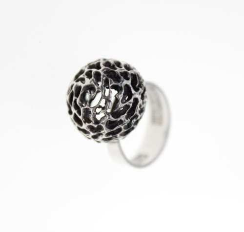 Ring - Vintage 925 Silver Erik Granit Ring, Stamped E.Granit, Made in Finland, 925H,Q7 ML2289