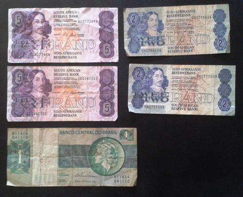 Assorted South African & Foreign Bank notes