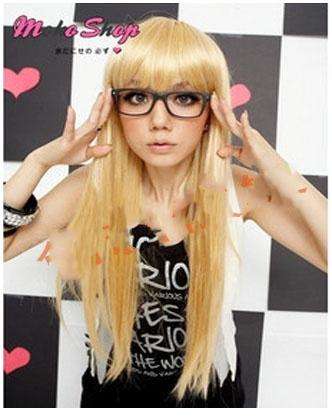 100% Japanese Kanekalon Fiber Women Wig Debbie Straight Long Hair