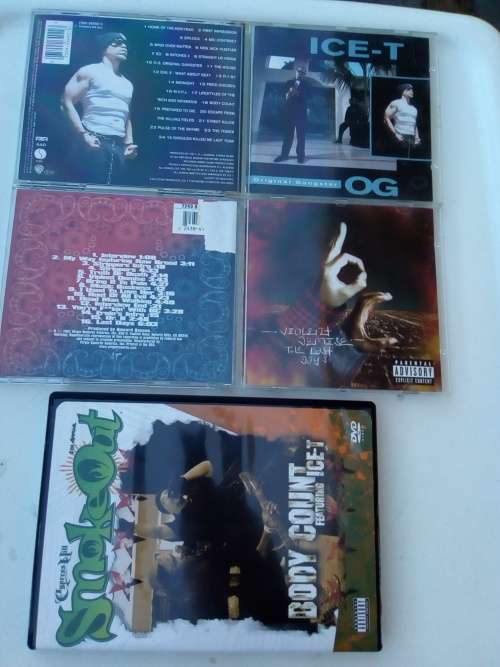ICE T/BODY COUNT CD/DVD BUNDLE (free shipping on purchases of R500 or more)