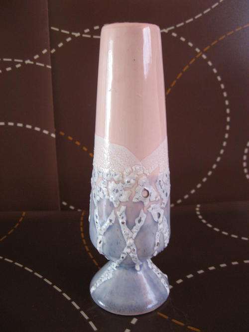 SMALL PINK & PURPLE VASE