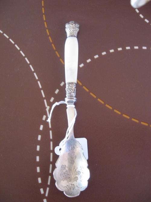 MOTHER OF PEARL SPOON
