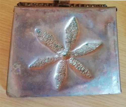 Small Vintage Copper Dustpan