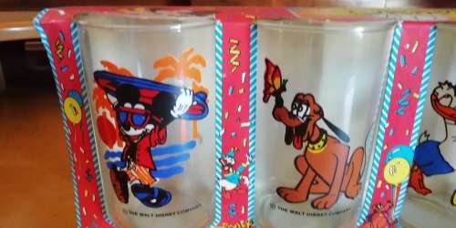 Vintage Disney Drinking Glasses