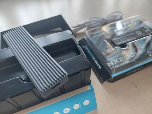 256Gb M.2 NAND SSD  +  Orico M.2 NVMe SSD Enclosure