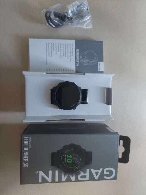 Garmin Forerunner 55 GPS Smartwatch - black