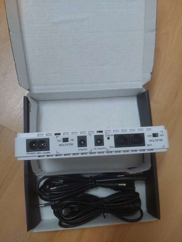 UPS - Volkano Mini UPS for Wi-Fi or CCTV with Multi-Output (like New)