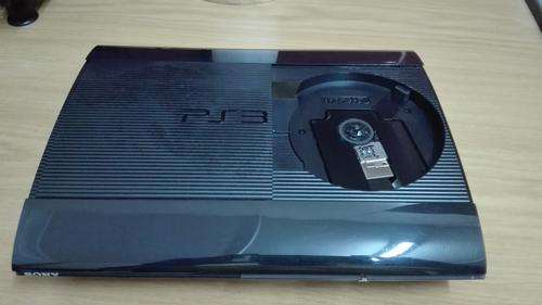 PS3 slim 500gb with 2 remotes and 6 games.