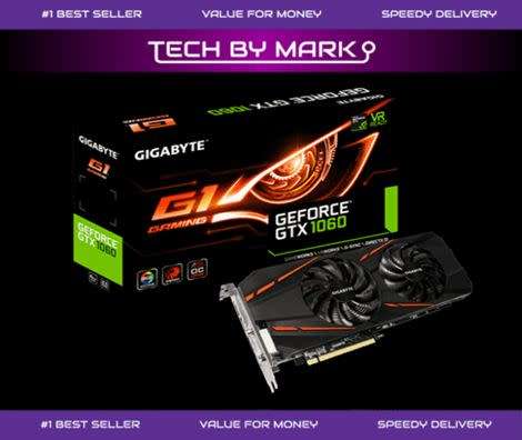 Gigabyte Windforce OC - GeForce GTX 1060 G1 Gaming 6G (rev. 2.0)