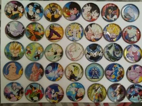Dragonball Z Metal Tazos 35/40 - 2003