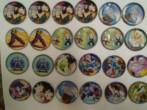 Dragonball Z Metal Tazos (24) - 2003