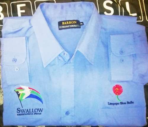 Limpopo Blou Bulle - Mens Dress Shirt