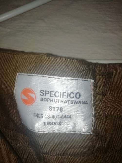 SADF Nutria Browns Combat Pants  Size 76