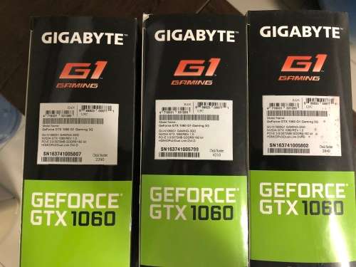 Nvidia GeForce GTX 1060 3GB
