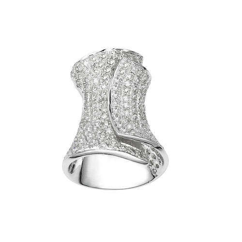 STUNNING GENIUNE DIAMOND PENDENT. VS 145 PIECES 14CT WHITE GOLD