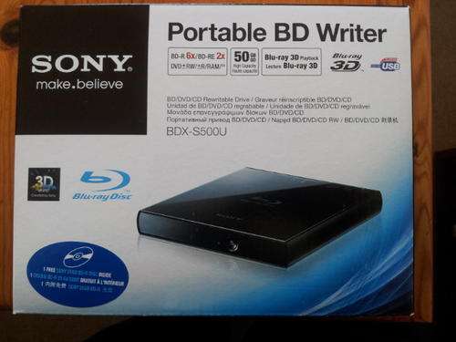 Sony Portable Blu-Ray Writer/Reader