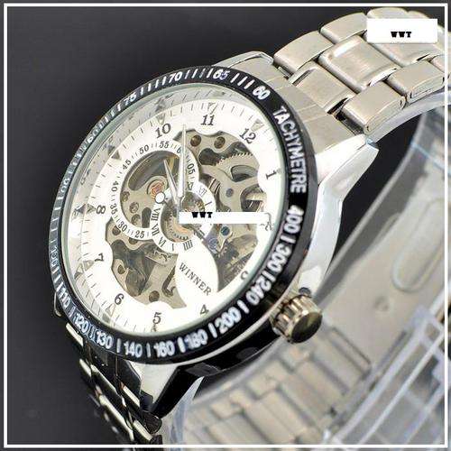 ***NEW***Luxury mens skeleton mechanical watch