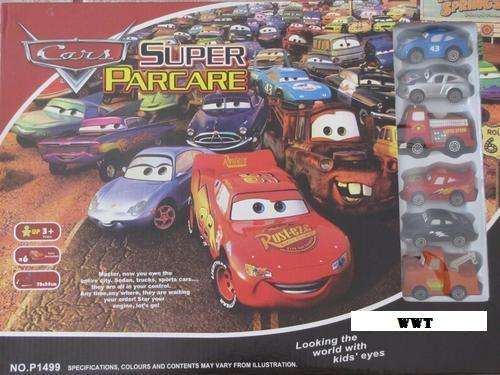 CARS Super Parking Garage with 6 Cars