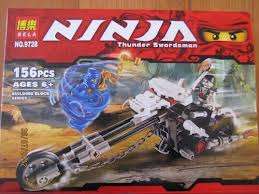 ***156 Pieces*** NINJA, Thunder Swordsman- High quality, 100% Lego Compatable